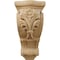 Ekena Millwork 6 1/4"W x 7 5/8"D x 14 1/8"H Large Floral Corbel, Cherry COR06X07X14FLCH - alternate 4